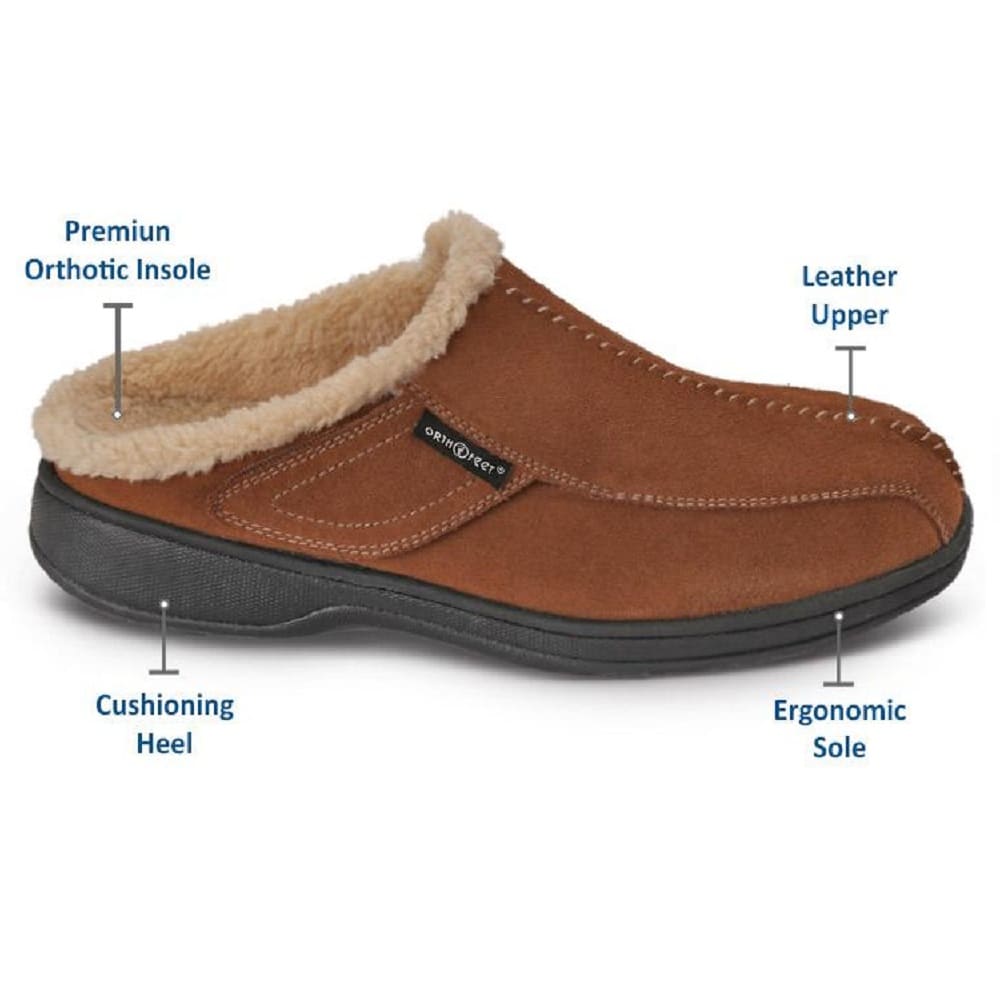 Women's Arch Support Diabetic Slippers Memory Foam House Shoes Orthotic Heel  Cup Arthritis Edema Slippers with Adjustable Strap, Khaki 8/9 - Walmart.com