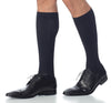 Sigvaris 821 Men's Midtown Microfiber Socks - 15-20 mmHg - Black