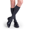 Sigvaris 821 Men's Midtown Microfiber Socks - 15-20 mmHg - Steel Grey