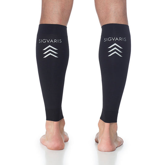 Sigvaris Well Being 412V Athletic Performance Leg Sleeves 20-30 mmHg - Sigvaris 412V Athletic Performance Leg Sleeves - 20-30 mmHg - Black
