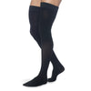 Sigvaris Secure 553 Men's Closed Toe Thigh Highs w/Silicone Band - 30-40 mmHg Black