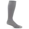 SockWell Women's Featherweight Fancy Knee High Socks - 15-20 mmHg Natural