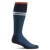 SockWell Men's Sportster Knee High Socks - 15-20 mmHg Navy