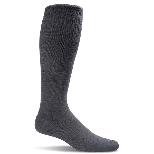 SockWell Men's Circulator Knee High Socks - 15-20 mmHg Black