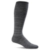 SockWell Men's Circulator Knee High Socks - 15-20 mmHg Charcoal