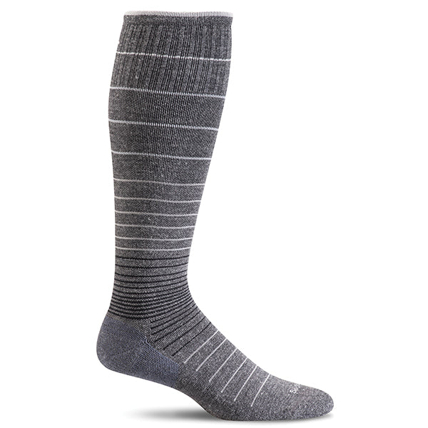 SockWell Women's Circulator Knee High Socks - 15-20 mmHg Charcoal