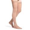 Sigvaris Essential 863 Men's Opaque Closed Toe Thigh Highs w/Grip Top - 30-40 mmHg