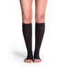 Sigvaris Style 842 Women's Soft Opaque Open Toe Knee Highs - 20-30 mmHg