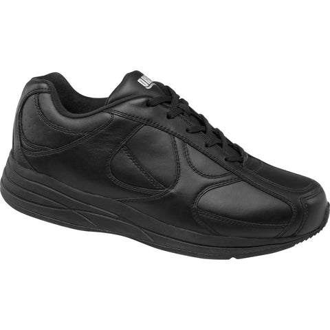Drew Men's Surge Leather Athletic Shoes Black