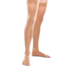Therafirm Men's and Women's Open Toe Thigh Highs w/Grip Top - 30-40 mmHg - Sand