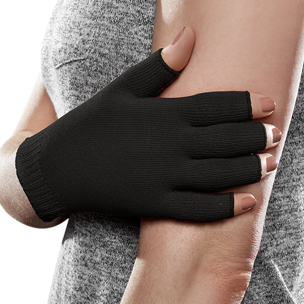 Therafirm EASE Opaque Lymphedema Glove - 20-30 mmHg Black