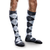Therafirm Core-Spun Mild Support Patterned Socks - 15-20 mmHg