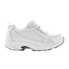 Drew Men's Voyager Leather Athletic Shoe White