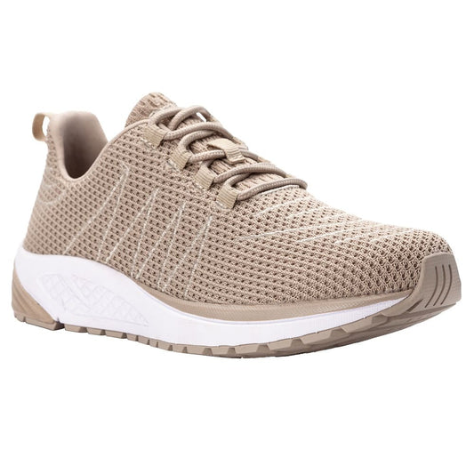 Propet Women's Tour Knit Active Shoes (Sand) - Propet Women's Tour Knit Active Shoes (Sand)