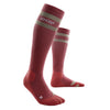 CEP Women's Hiking 80s Compression Socks Berry Sand
