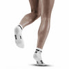 CEP Women's The Run Low Cut Compression Socks 4.0 White