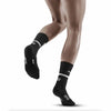 CEP Women's The Run Mid Cut Compression Socks 4.0 Black