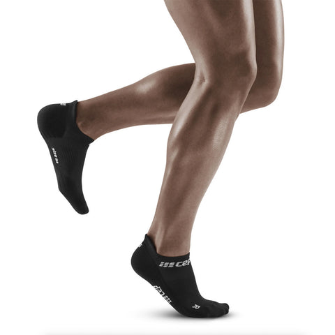 CEP Men's The Run No Show Socks 4.0 Black