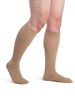 Sigvaris Dynaven 922 Access Men's Ribbed Closed Toe Knee High Socks - 20-30 mmHg