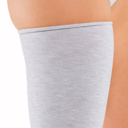 CircAid Comfort Silver Thigh High Socks texture