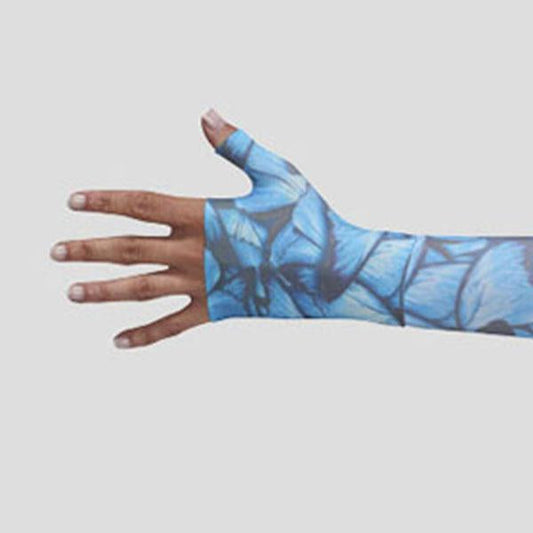 Juzo Soft 2000 Print Butterfly Gauntlet 15-20 mmHg Right - Juzo Soft 2000 Print Butterfly Gauntlet 15-20 mmHg Right