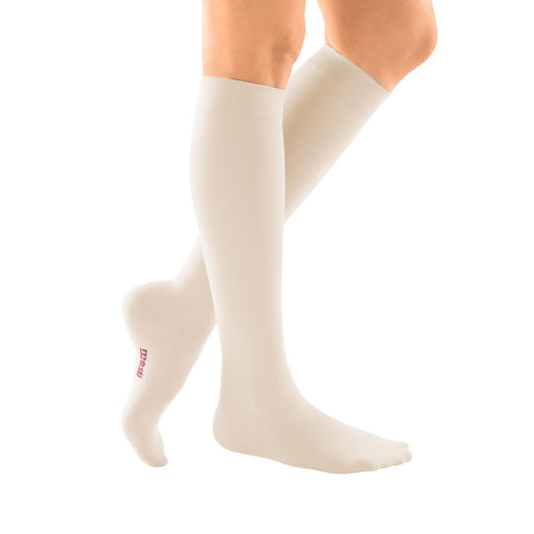 Medi Comfort Closed Toe Knee Highs -  30-40 mmHg - Wheat