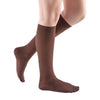 Medi Comfort Closed Toe Knee Highs -  30-40 mmHg - Chocolate 