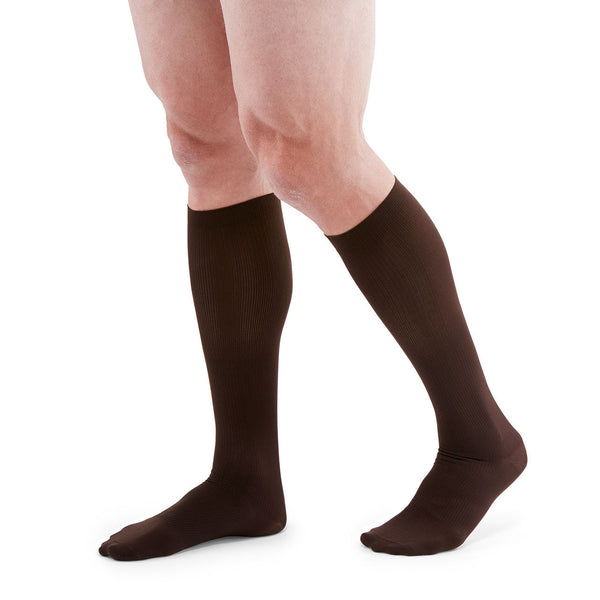 Medi for Men Knee High Classic Socks - 8-15 mmHg Brown